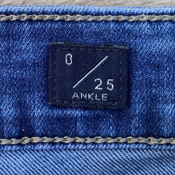 Lucky Brand High Rise Skinny Bridgette Button Fly Jeans Sz 0 - Picture 13 of 15